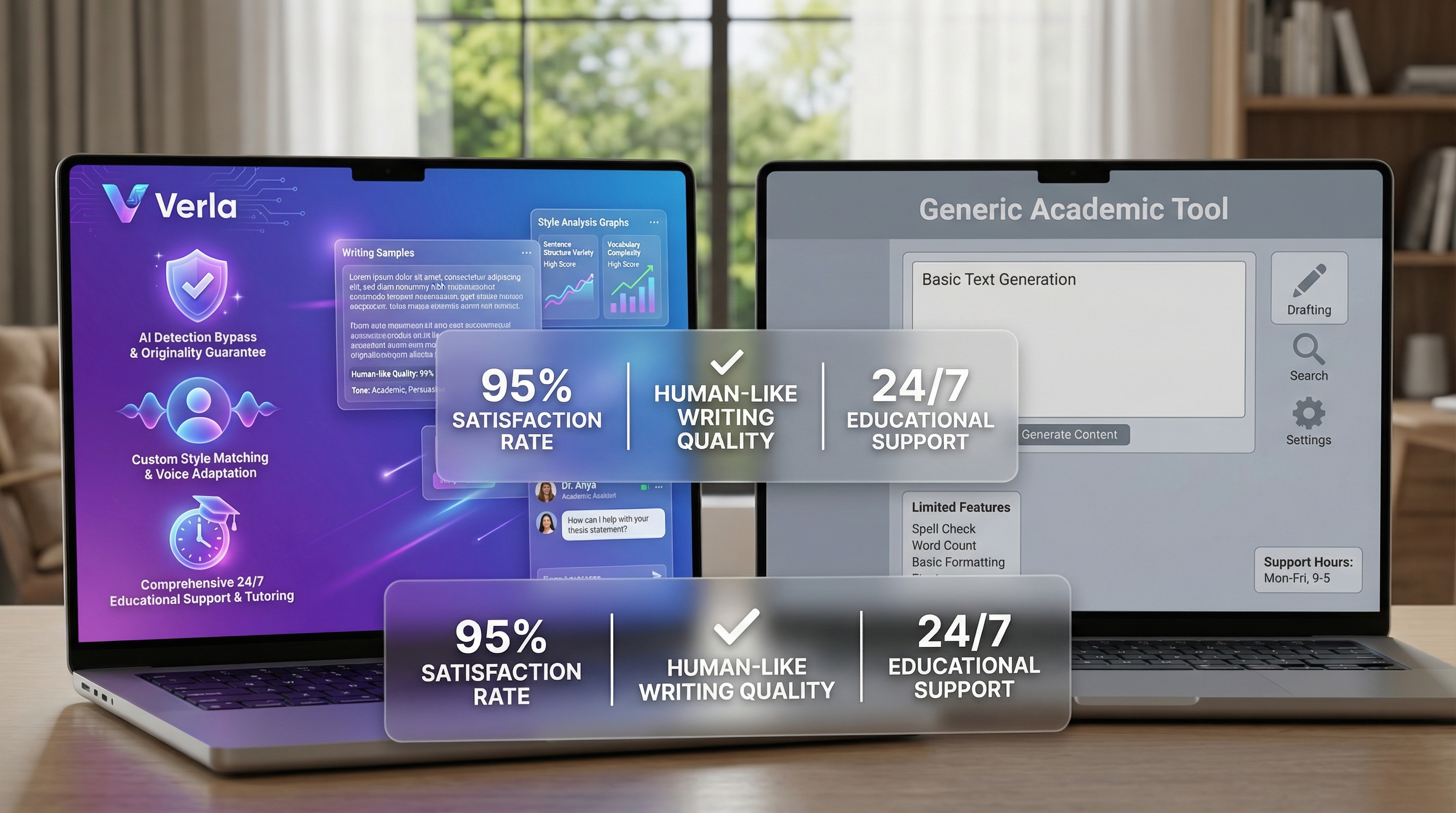 AI Academic Assistant Features Comparison