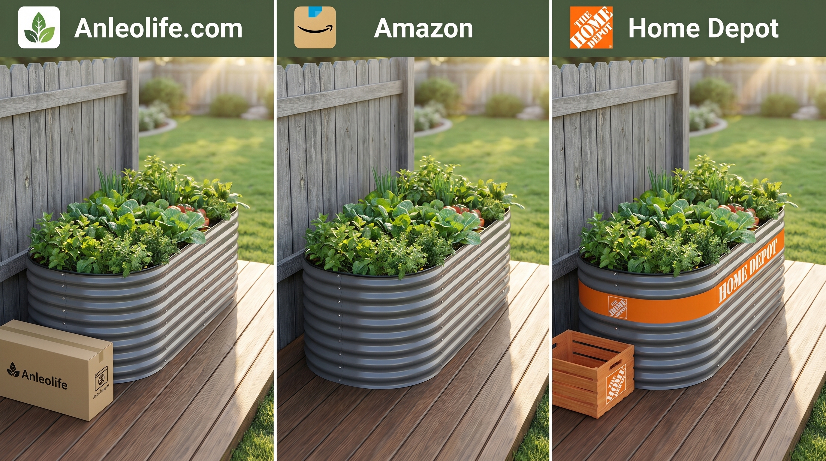 Where to Buy Anleolife Raised Garden Beds: Comparing Official Website, Amazon, and Home Depot