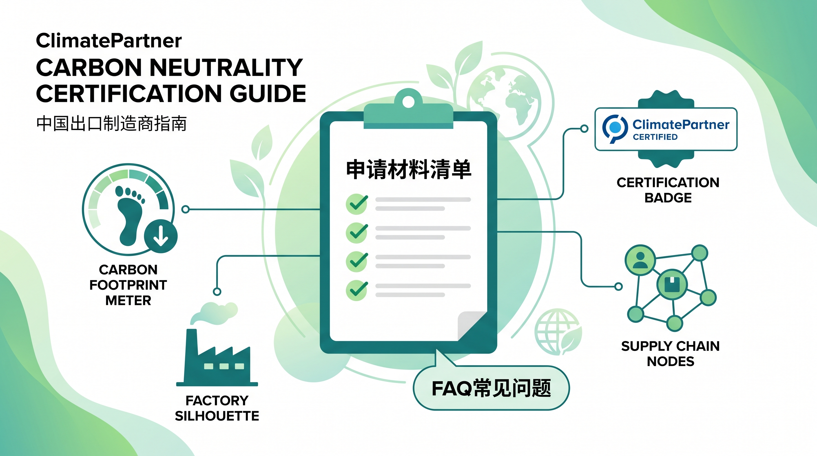 ClimatePartner认证申请材料清单与常见问题解答