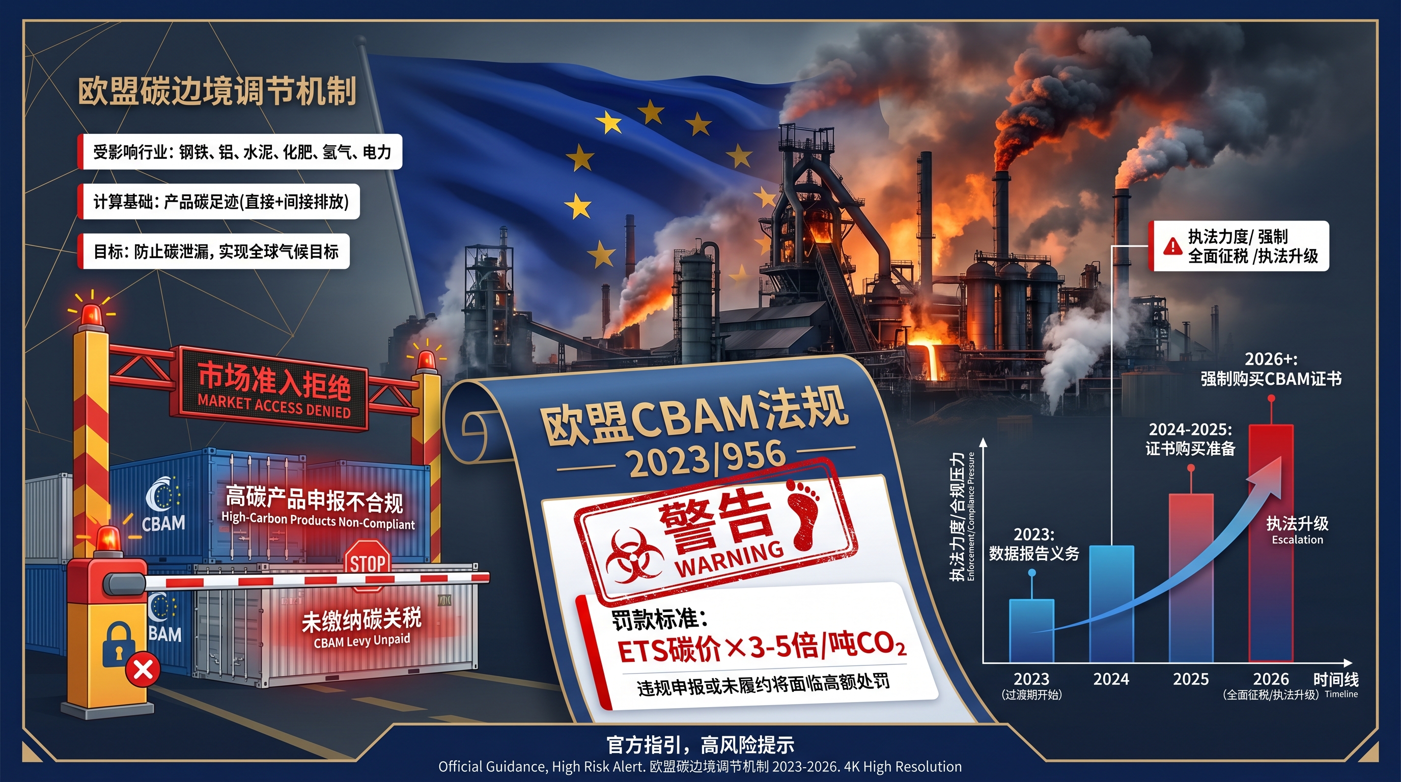 CBAM罚款与欧盟海关执法趋势分析封面图