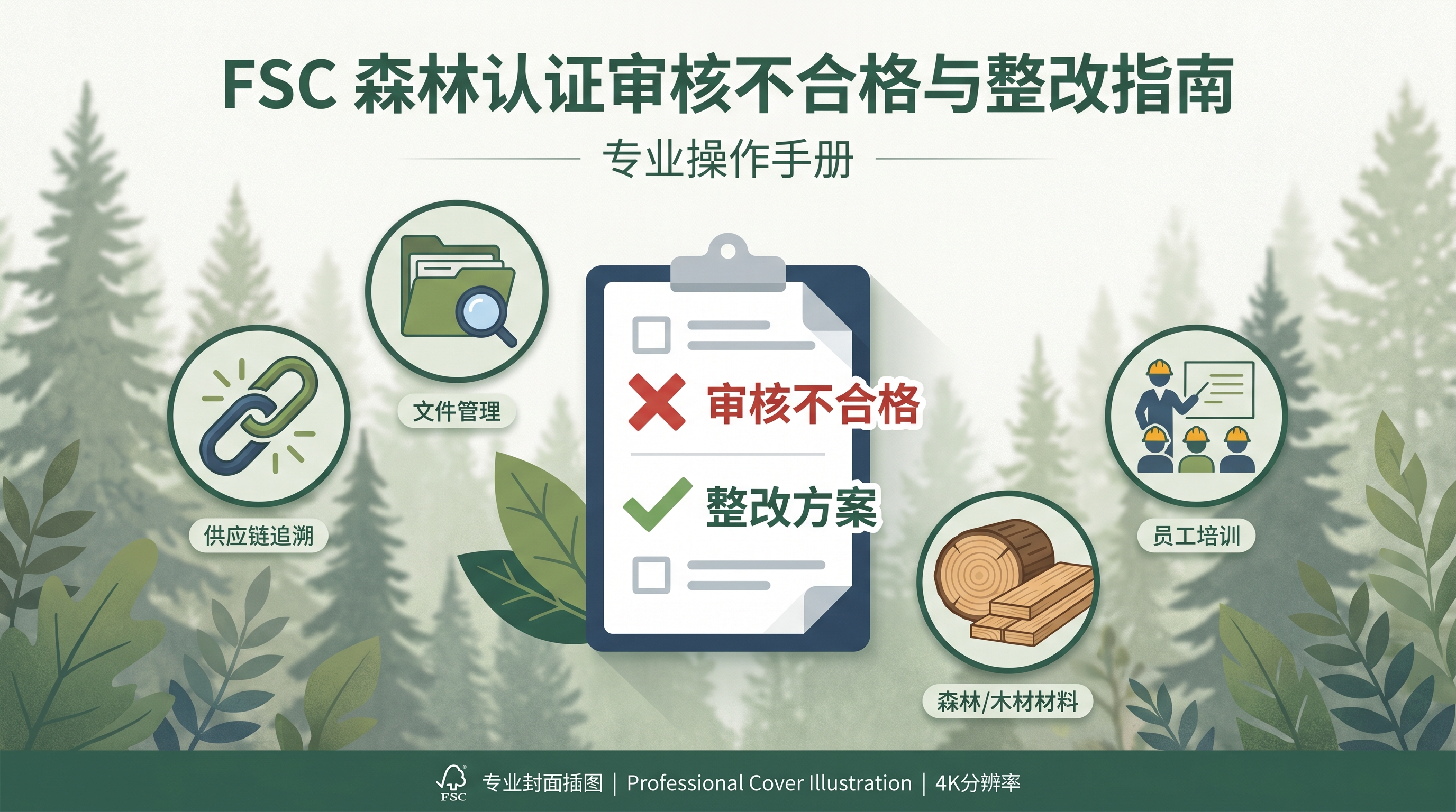 FSC认证审核失败案例与整改方案封面图