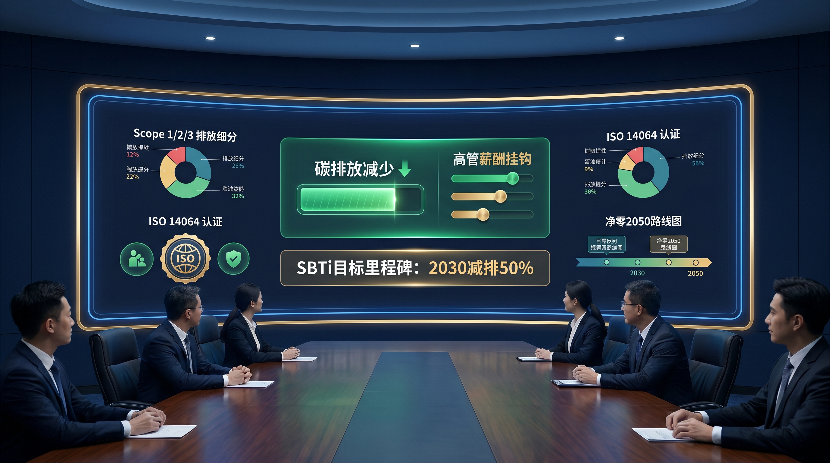 将SBTi目标纳入高管KPI考核体系与碳绩效激励薪酬挂钩实操指南封面