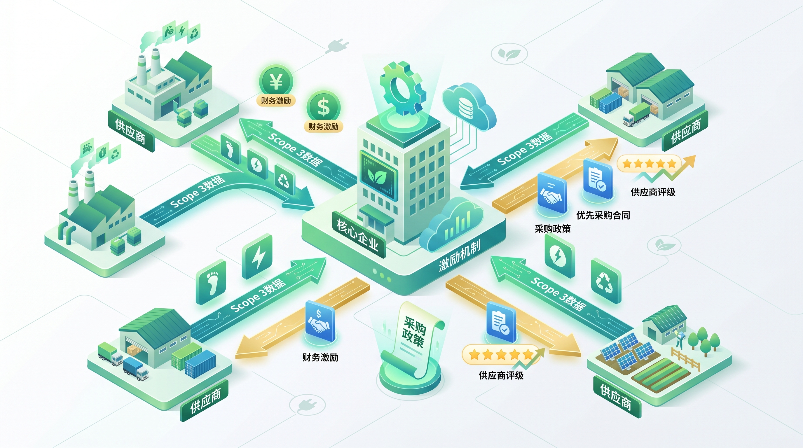 封面图：供应商Scope 3碳数据收集激励机制与采购政策联动方案