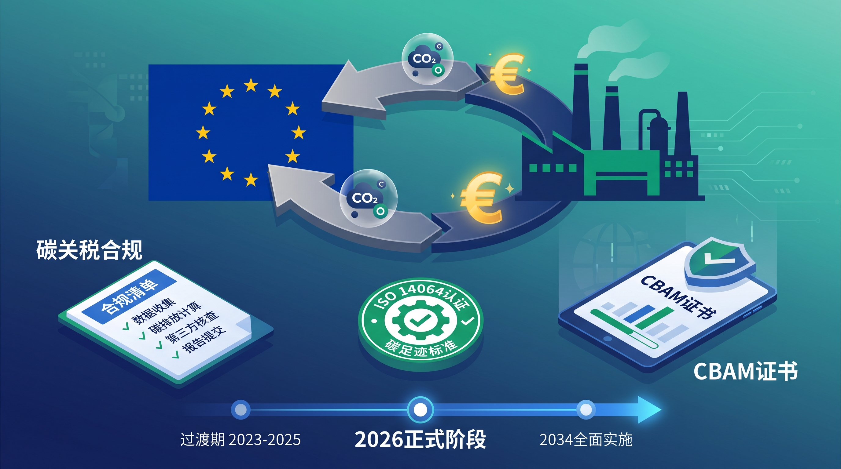 中国出口商CBAM正式阶段申报指南封面图