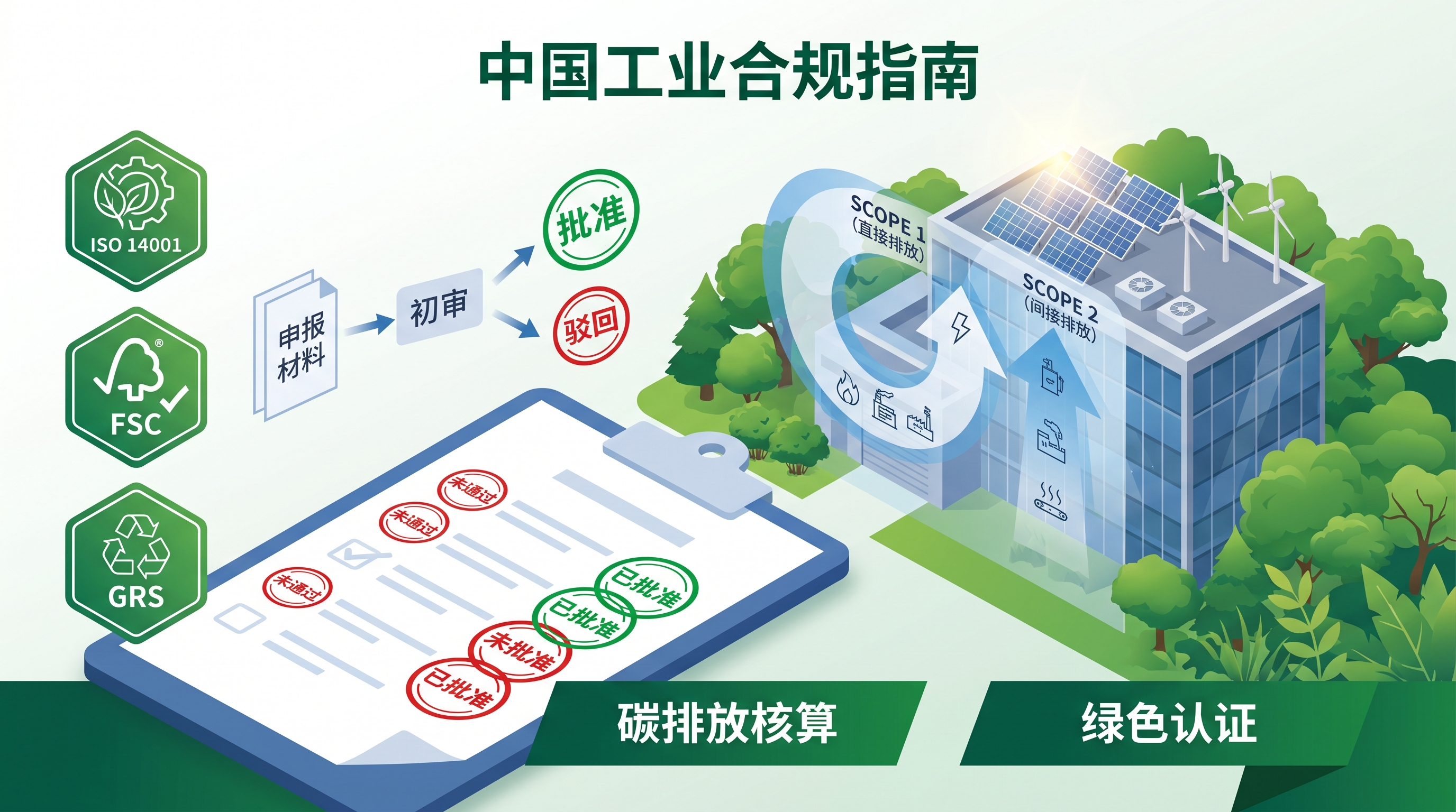 绿色工厂认定申报材料退回原因与整改要点封面图