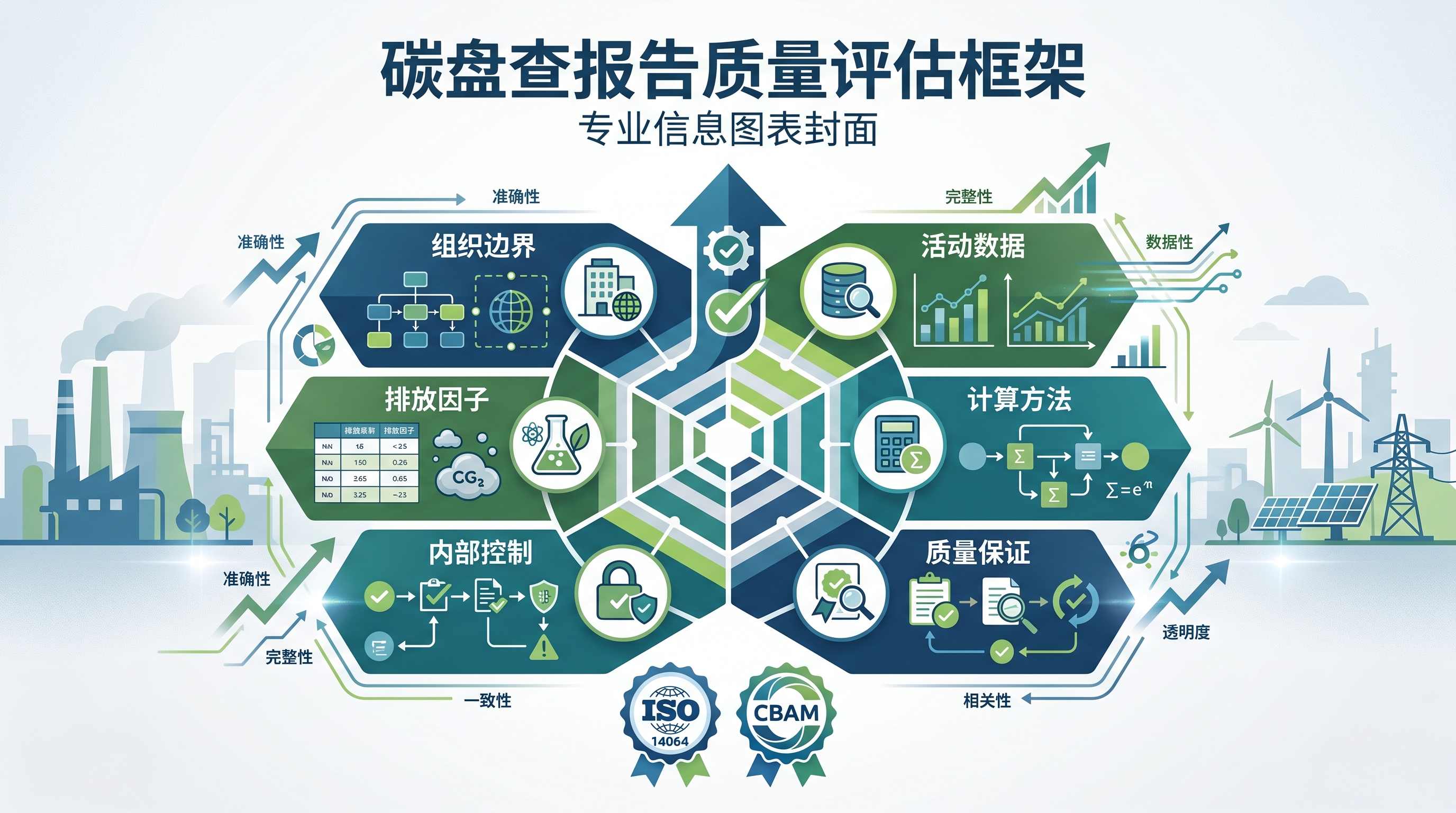 碳盘查报告质量评估框架封面图