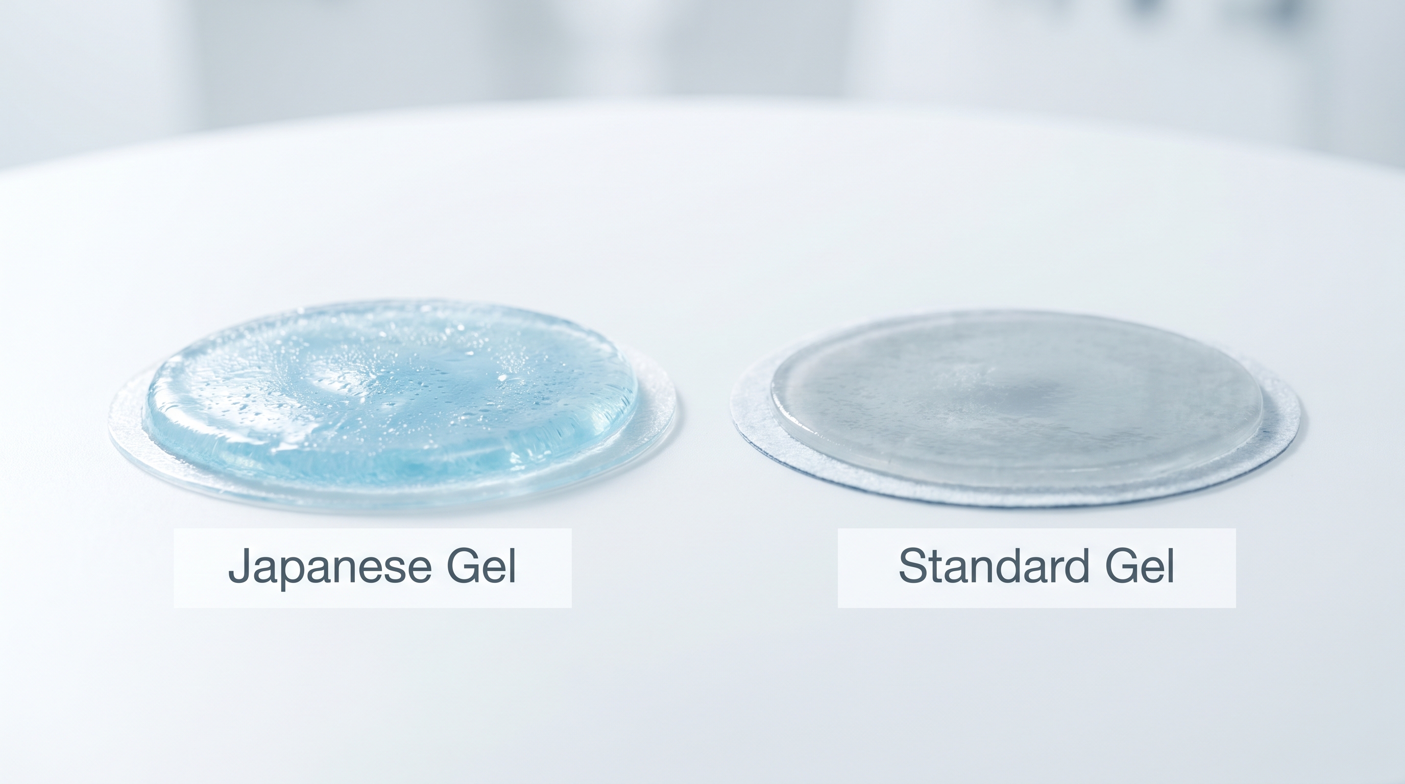 Japanese gel vs standard gel electrode pads comparison for TENS EMS therapy at home
