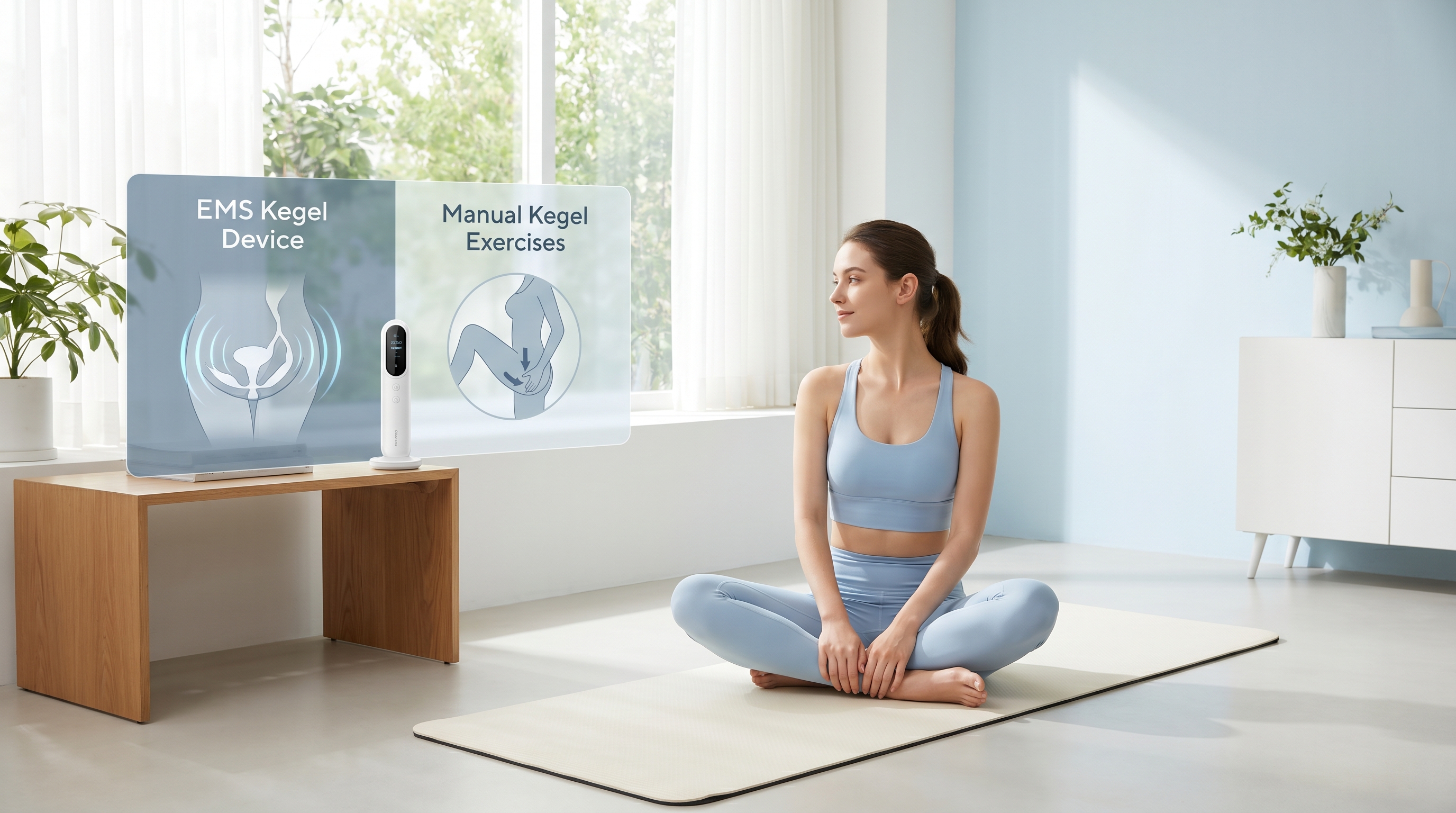 EMS Kegel Device vs Manual Kegel Exercises for Bladder Control and Pelvic Floor Strength