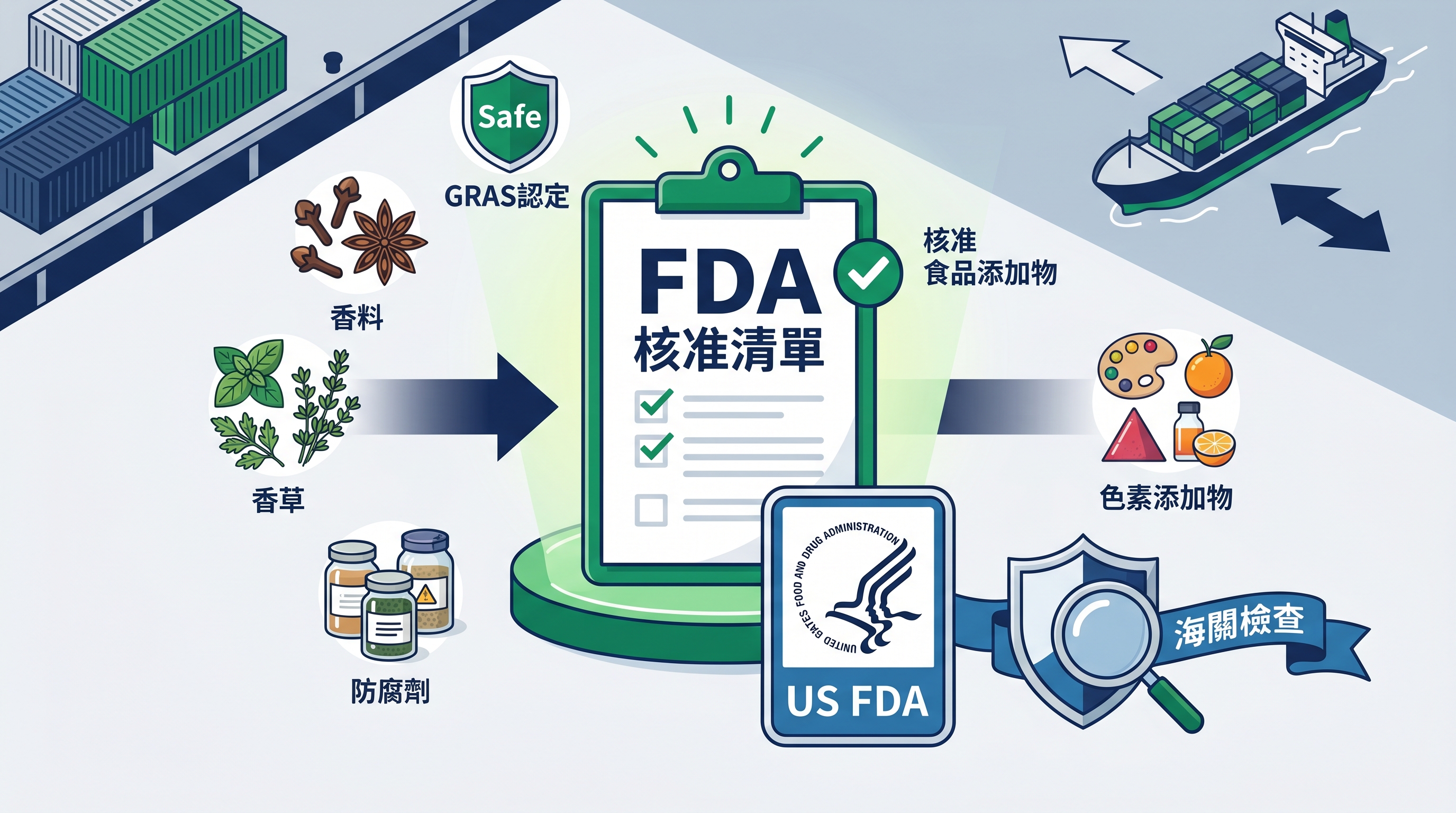 FDA 食品添加物核准清單封面圖