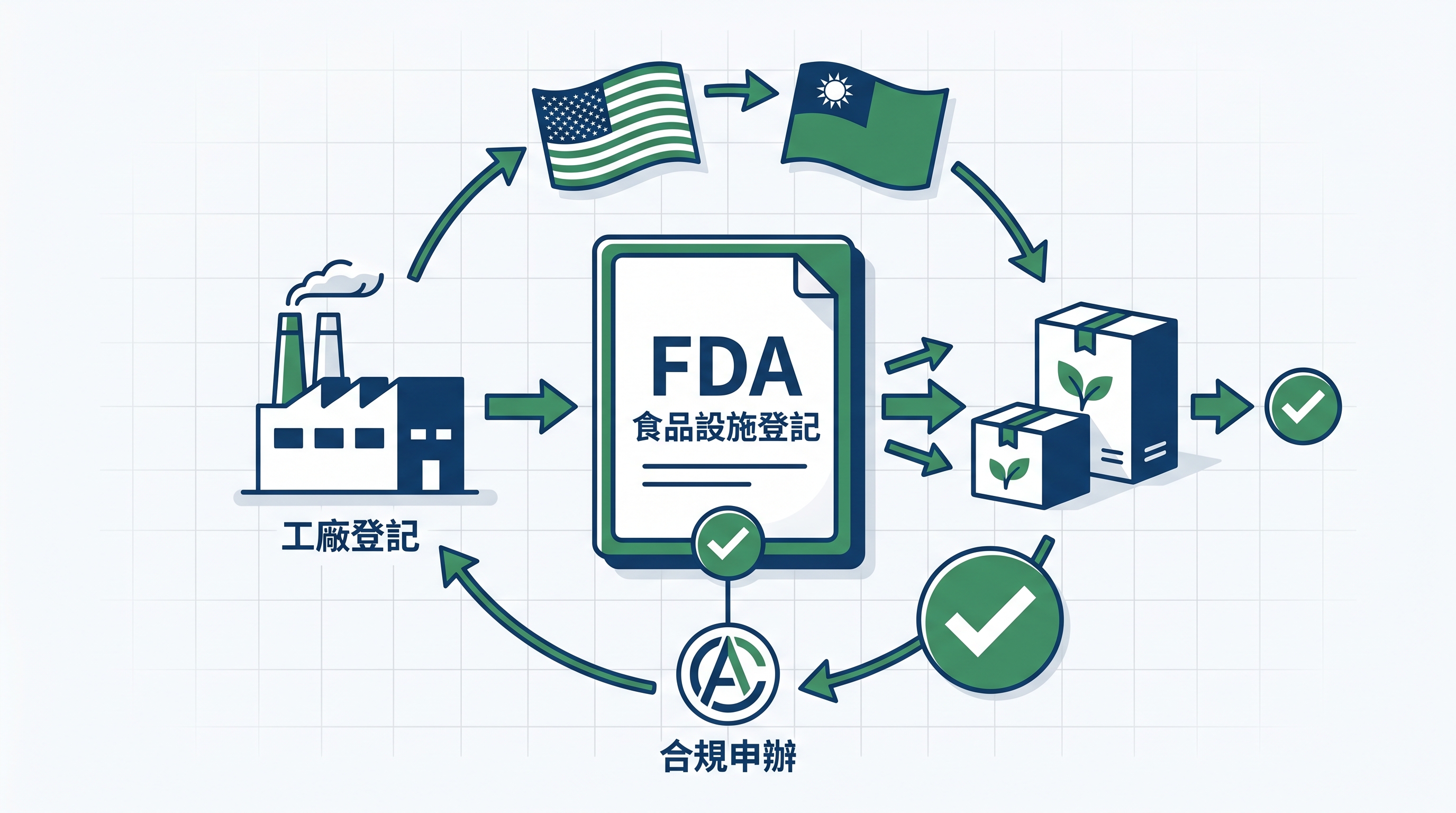 FDA 食品註冊完整指南：工廠登記與產品申辦流程詳解