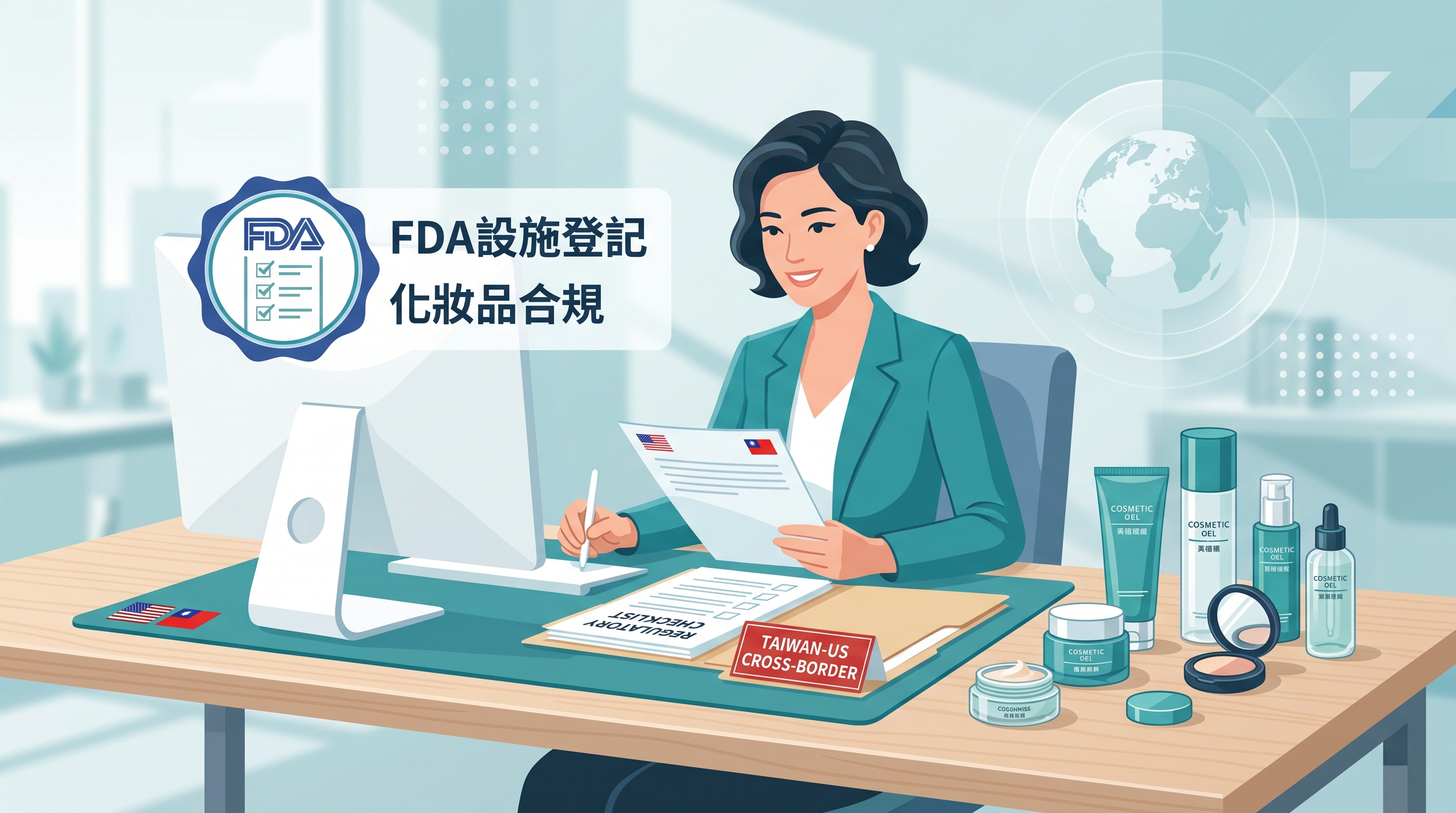 美國跨境美妝 FDA 化妝品註冊費用與辦理時長完整指南
