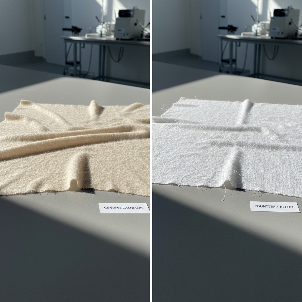 Professional cashmere quality testing techniques