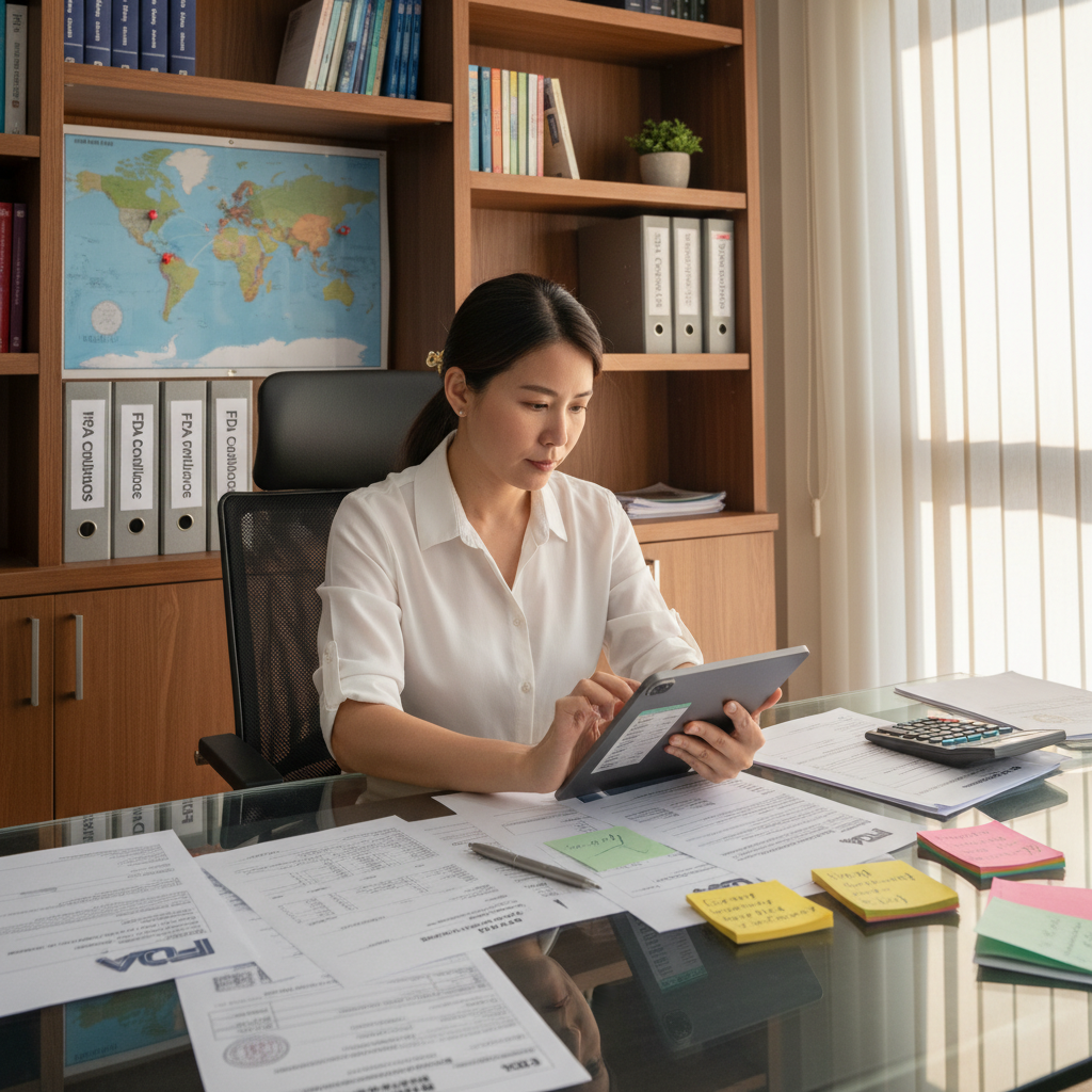FDA食品註冊必備文件分類：從基礎證明到技術資料完整清單