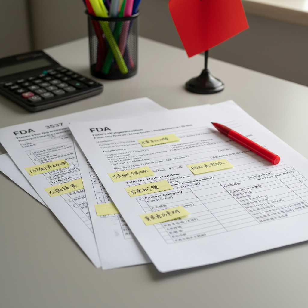 台灣食品業者FDA註冊申請流程圖示與必備文件清單