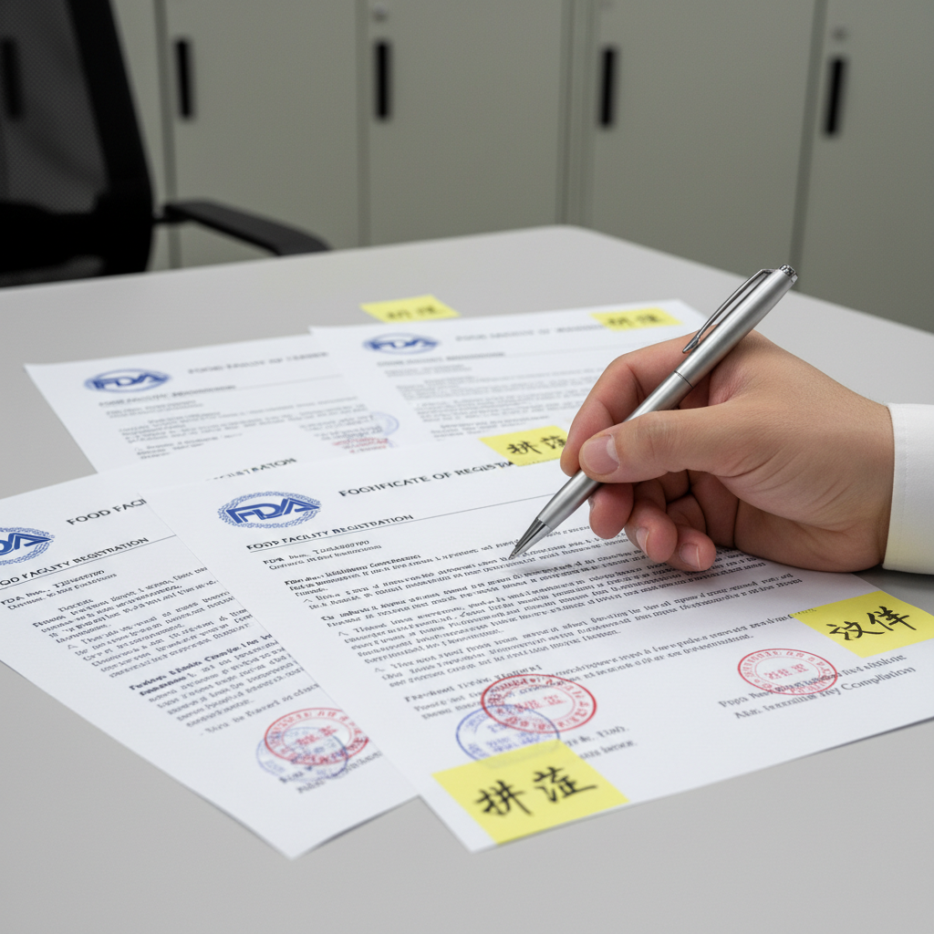 Amazon 食品銷售 FDA 文件準備完整指南