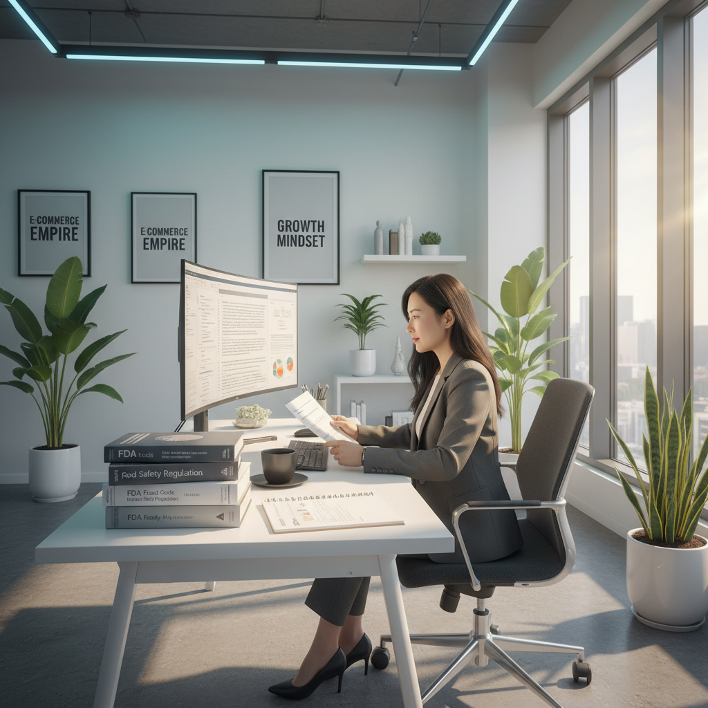 FDA 營養標籤合規要求示例圖