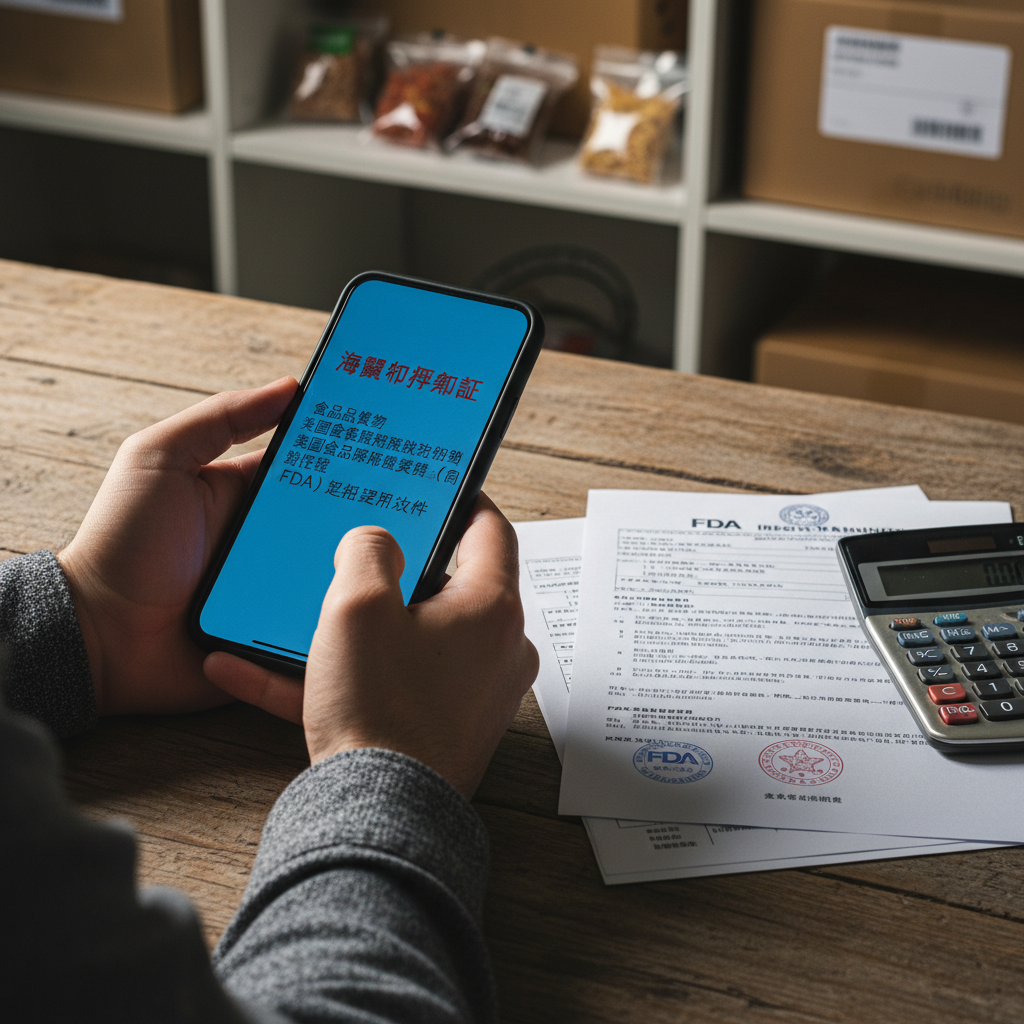 FDA食品註冊台灣賣家合規風險與綠圈圈專業解決方案
