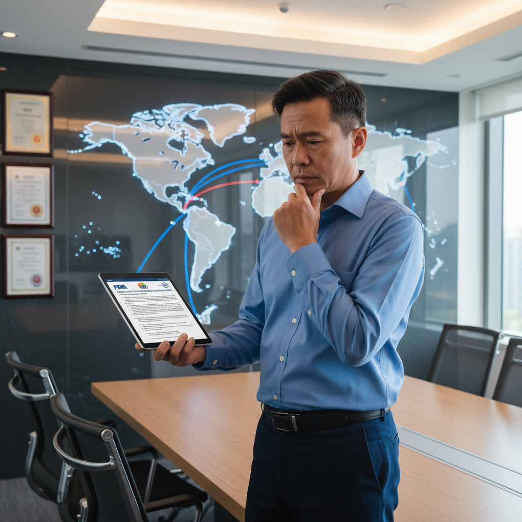 FDA食品查驗流程與台灣工廠合規要點