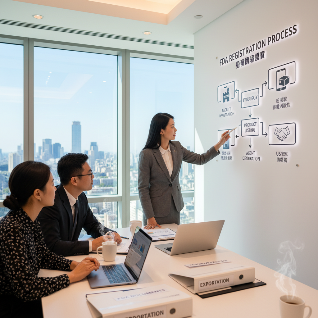 FDA食品註冊流程與責任分配圖解