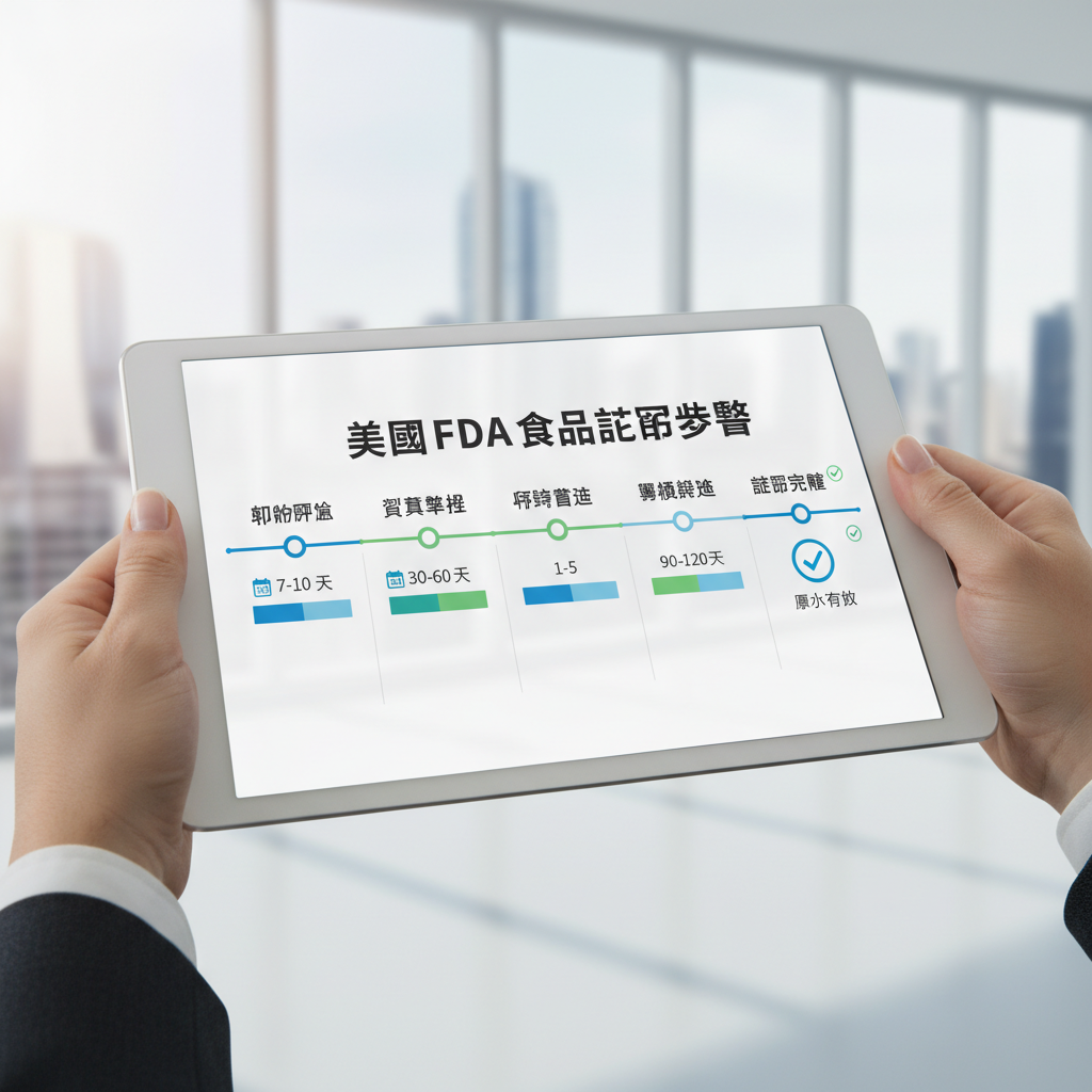 FDA食品註冊流程時程解析:台灣企業2026最新申請指南與綠圈圈認證重點