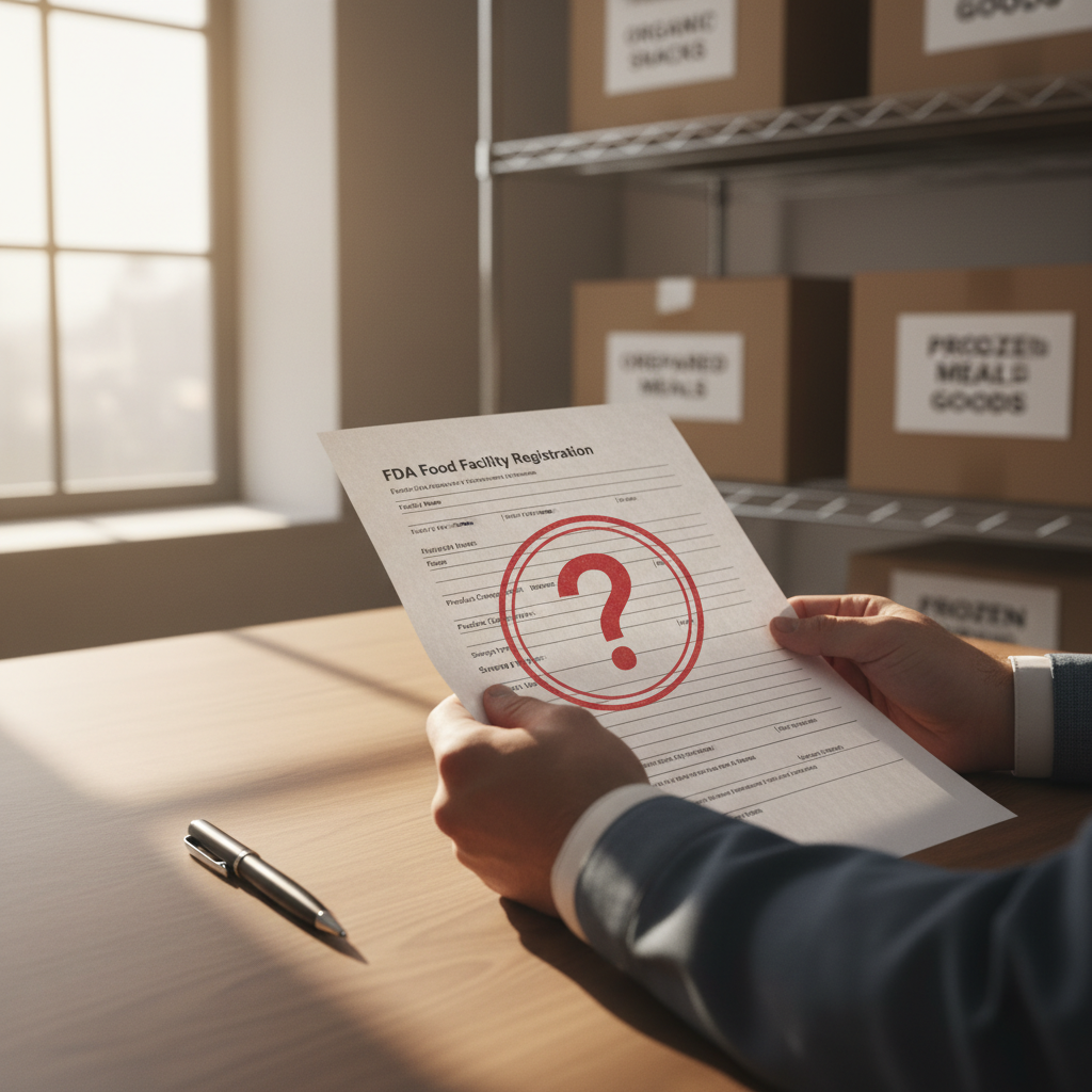 美國倉儲設施的FDA食品註冊合規要求與義務解析