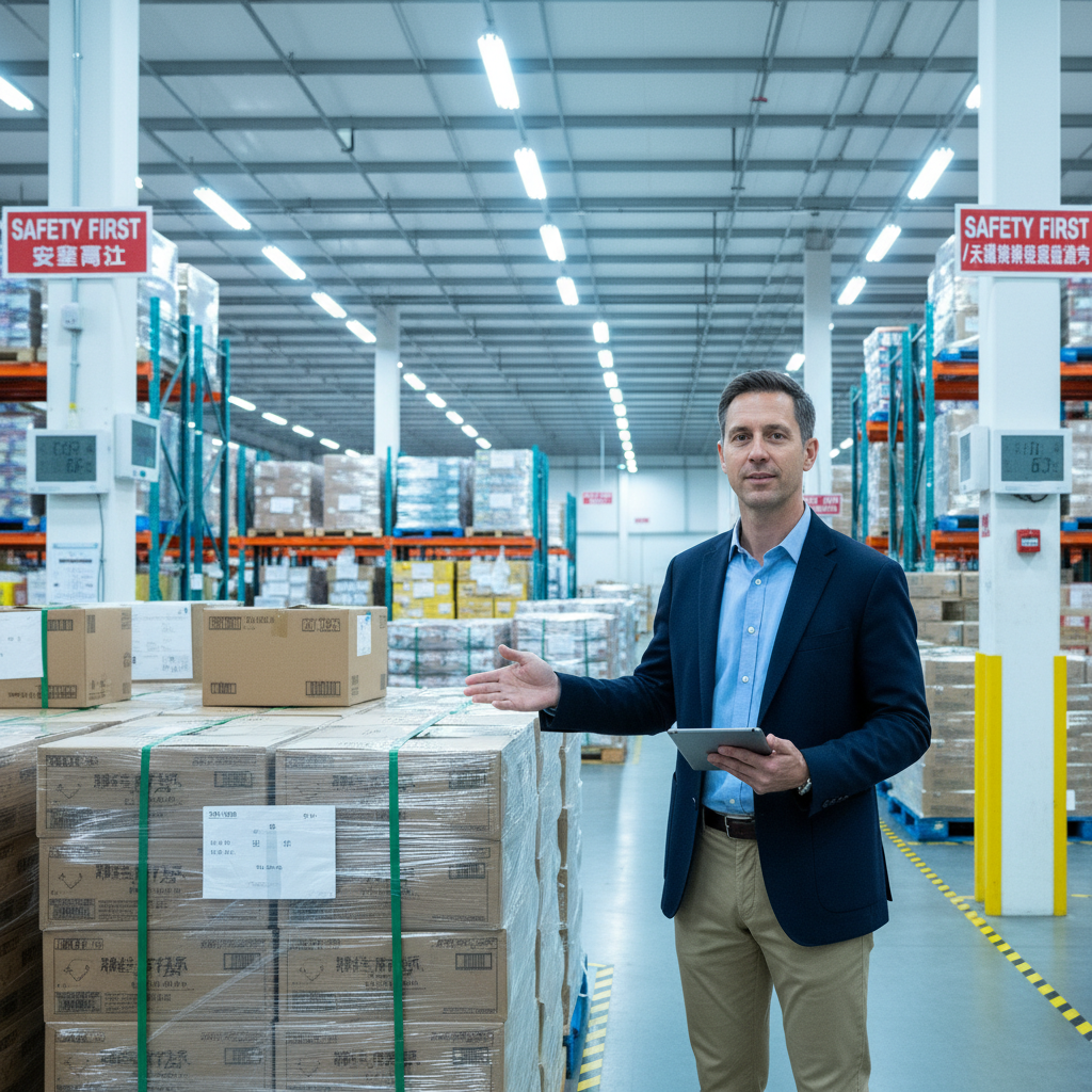 FDA食品設施註冊流程與倉儲合規要求示意圖