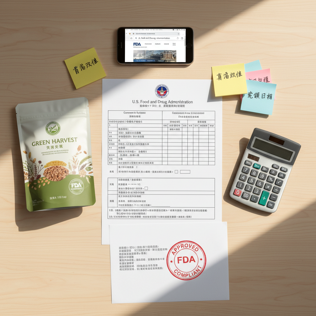 FDA 註冊流程與關鍵節點時間軸