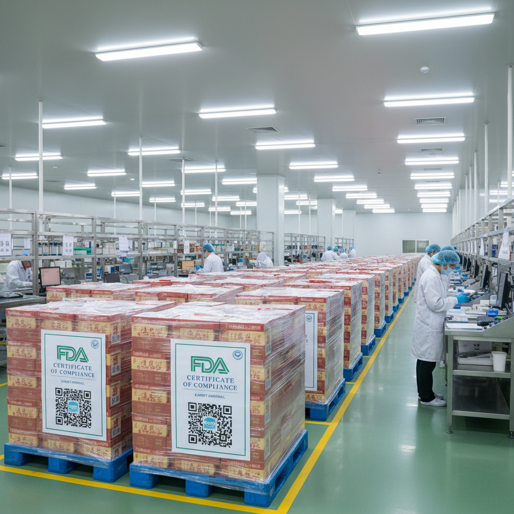 FDA食品進口合規管理流程圖示