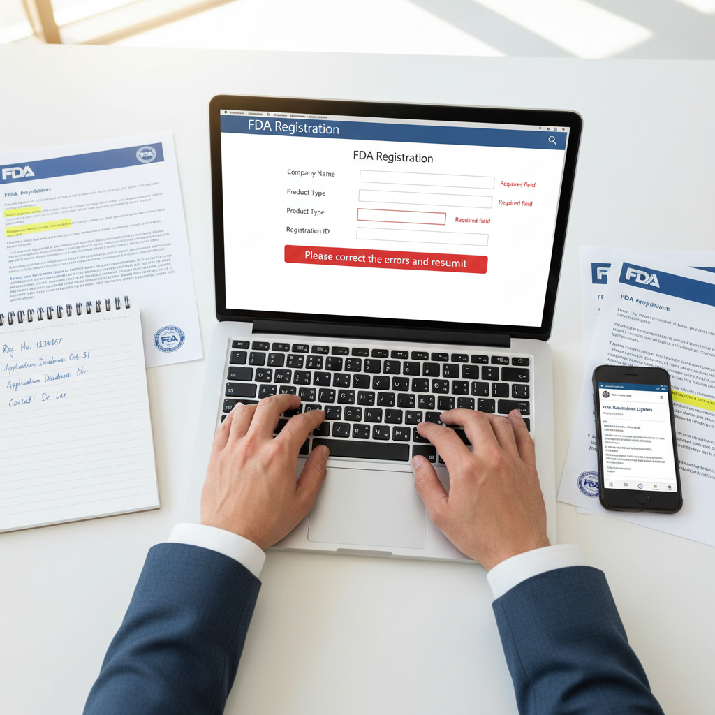 FDA食品註冊查詢系統無法顯示資料的常見原因與解決方法