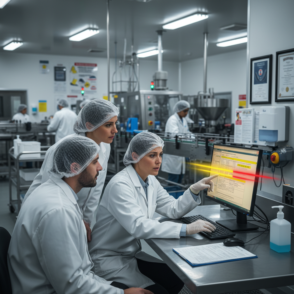 FDA食品註冊五大常見錯誤類型與影響程度對照